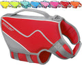 Neoprene Dog Life Vest, Dog Life Jacket for Swimming & Boating, Lightweight & Buoyancy for Puppy Doggy, Swimming Vest with Handle, M, Red